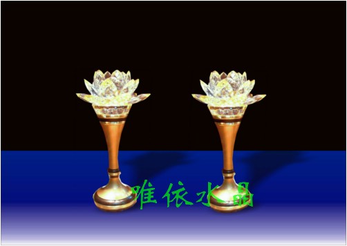 水晶莲花灯 WY-023