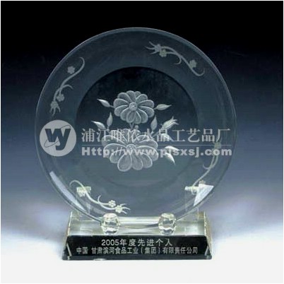 中秋节水晶纪念品 水晶礼品 水晶工艺品
