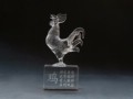 水晶十二生肖 水晶鸡