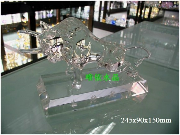 水晶牛 水晶斗牛