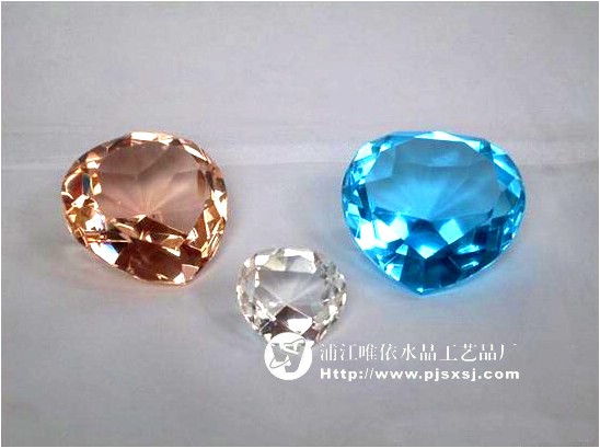 水晶心钻 水晶促销品